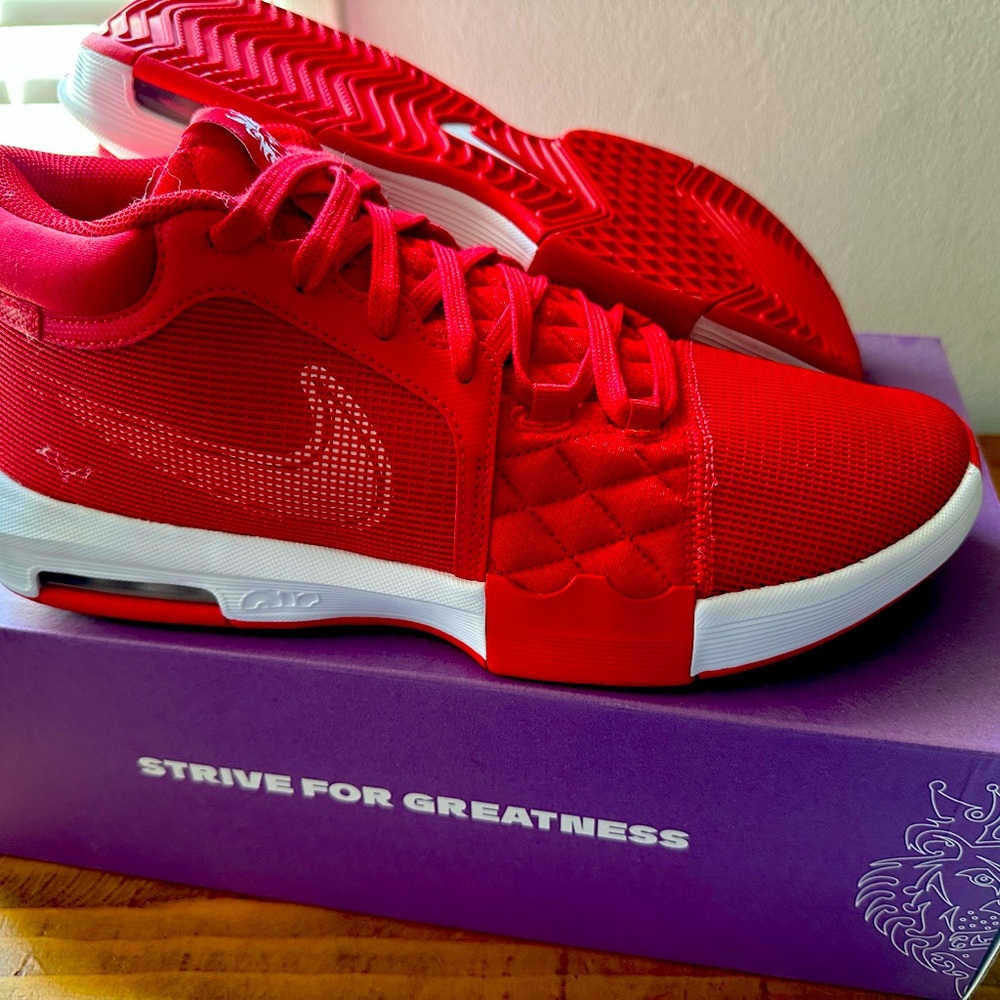 Nike Red Athletic Shoes